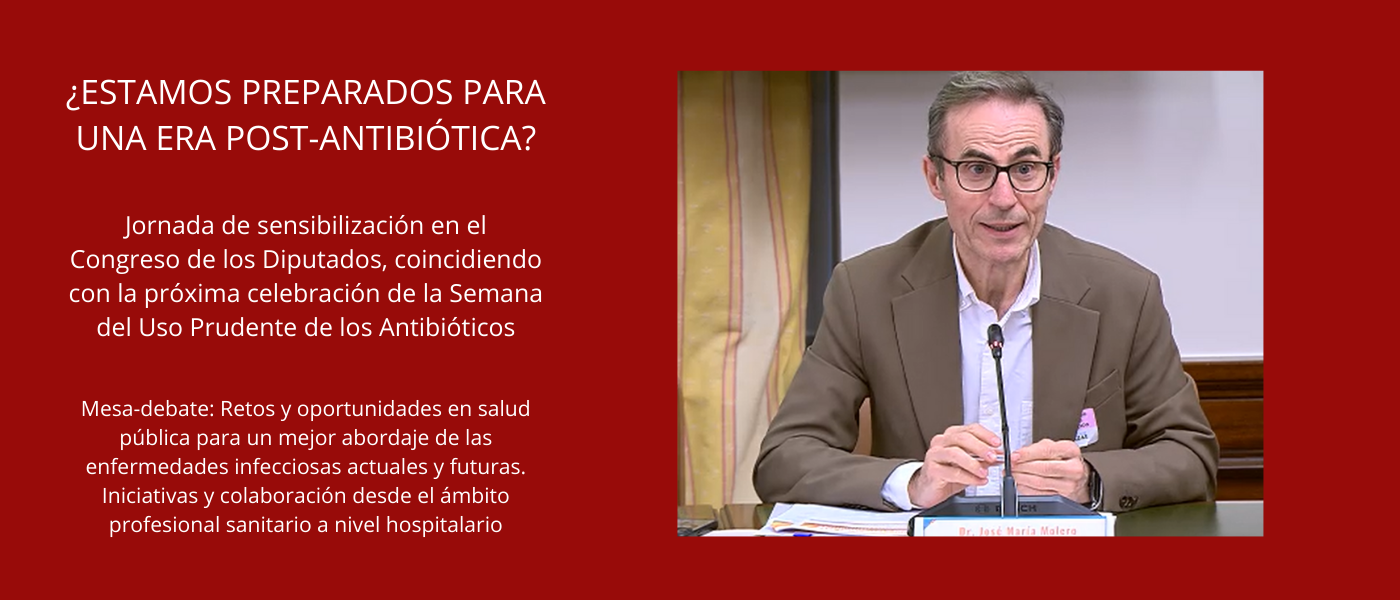 José María Molero: “La batalla contra las resistencias se pierde o se gana en la práctica clínica diaria”